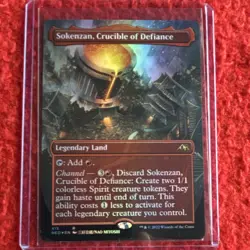 Wizards of the Coast Sokenzan, Crucible of Defiance Borderless Foil KND 415 - Image 1