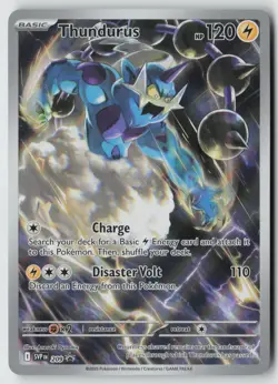 Thundurus 209 Holo Promo Scarlet & Violet Promo Pokemon Near Mint - Image 1