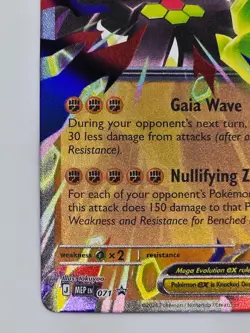 Mega Zygarde ex 071 Pokemon TCG Mega Evolution Promo Full Art Holo NM - Image 5