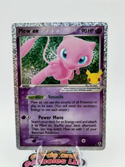 Mew ex 88/92 Near Mint NM - Celebrations Classic Collection - Pokemon TCG Card - Image 1