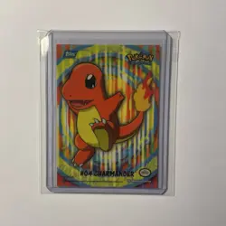 Charmander & Phanpy 2000-2001 Topps Pokemon Sticker Cards - Image 3