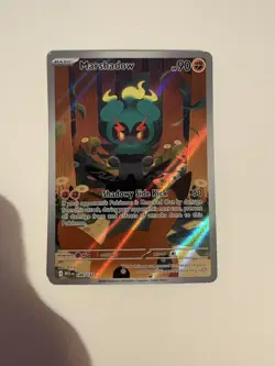 Marshadow 146/132 Pokemon Mega Evolution Illustration Rare NM/M - Image 1
