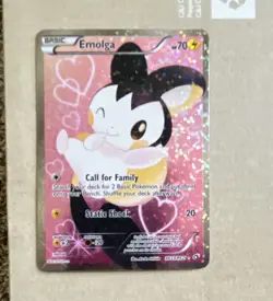 The Pokemon Company Emolga RC23/RC25 Legendary Treasures Holo Ultra Rare 70 HP … - Image 1