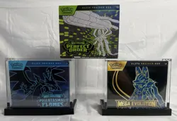 Pokemon ETB Lot Sealed Phantasmal Flames Mega Evolution Perfect Order New Sealed - Image 1