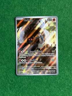 Torkoal 172/167 Illustration Rare Twilight Masquerade Pokemon Holo Near Mint - Image 1
