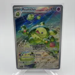 Pokemon Reuniclus 120 HP Illustration Rare SV05: Temporal Forces 171/162 Holo - Image 1