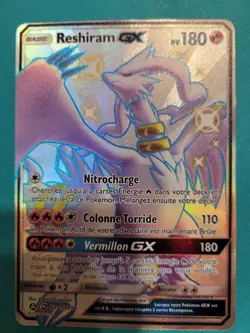 Carte Pokemon Reshiram GX SV51/SV94 Shiny Destinees Occultes Neuve FR - Image 2