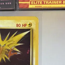 Zapdos 15/62 Fossil Holo Rare Unlimited Pokemon Card LP - Image 3