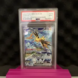 2023 Pokemon SV 151 Zapdos ex Special Illustration Rare #202/165 PSA 9 - Image 1