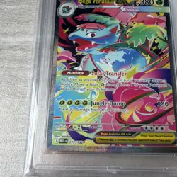 Pokemon Mega Venusaur ex Special Illustration Rare Holo 177/132 PSA 10 2025 - Image 2