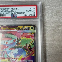 Pokemon Mega Venusaur ex Special Illustration Rare Holo 177/132 PSA 10 2025 - Image 4