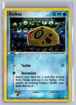 Feebas 61/101 Common Hidden Legends Pokemon Near Mint - Image 1