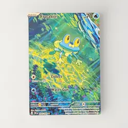 Pokemon TCG Froakie 088/086 Chaos Rising Full Art Holo Rare 2026 - Image 1