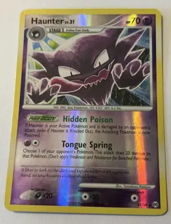 Pokemon Haunter 41/99 Arceus Reverse Holo English Uncommon TCG Moderately Played - Image 1