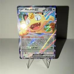 The Pokemon Company Meowth ex Paldean Fates Holo Rare 062/088 English 2024 - Image 1