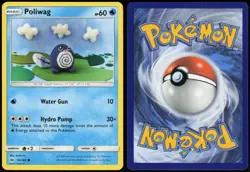 Poliwag 30/149 SM Base Set Common Pokemon Ito Near Mint - Image 1