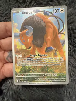 Pokemon TCG Chaos Rising Tauros 096/086 Full Art English Near Mint - Image 1