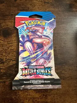 Pokemon Sword & Shield Battle Styles Cards Booster Pack 820650808197 - Image 1