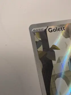 Golett 122/086 Black Bolt Illustration Rare Pokemon tgc - Image 3
