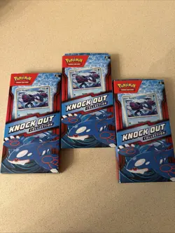 3x Pokemon TCG Knock Out Collection (Kyogre Edition) [FACTORY SEALED] - Image 1