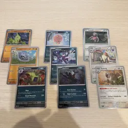 Pokemon Cosmos Holo Lot - Slaking, Darkrai, Tyranitar, Sableye, And More - Image 1