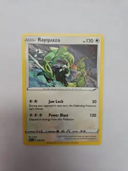 Rayquaza 14/15 - 2025 McDonalds Happy Meal Pokemon Dragon Discovery - NM - Image 1