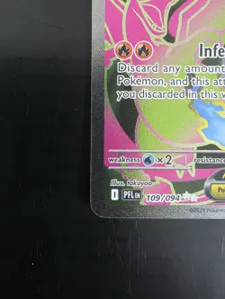 MEGA CHARIZARD EX - #109/094 NM - ULTRA RARE - PHANTASMAL FLAMES - POKEMON ENG - Image 2