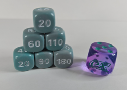 Pokemon TCG Damage Counters and Dice Pick Your Own - Image 2
