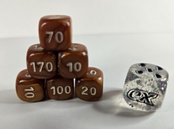 Pokemon TCG Damage Counters and Dice Pick Your Own - Image 4