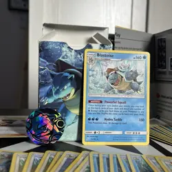 Pokemon TCG: Sun and Moon Team Up Torrential Cannon Blastoise Theme Deck Bundle - Image 5