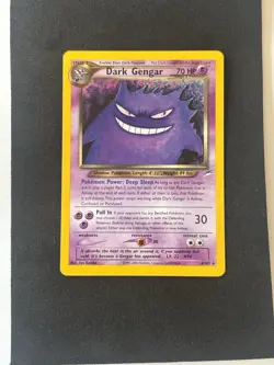 Pokemon TCG Dark Gengar Neo Destiny 6 Holo Unlimited Holo Rare NM - Image 1