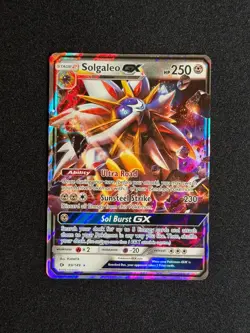 Solgaleo GX 89/149 Holo Ultra Rare SM Base Set Pokemon Holo Near Mint - Image 1