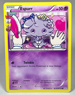 Pokemon TCG Espurr RC14/RC32 Generations Radiant Collection Holo Rare 2016 ENG - Image 1