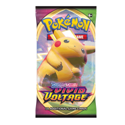 Pokemon Cards - Sword & Shield: Vivid Voltage BOOSTER PACK (10 Cards) UNWEIGHED 820650807497 - Image 1