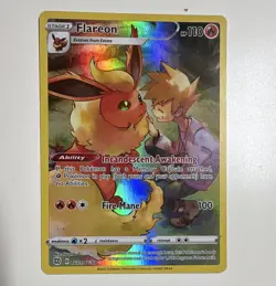 Flareon TG01/TG30 SWSH09 Brilliant Stars Trainer Gallery EN Holo Ultra Rare - Image 1