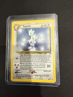 Togetic Pokemon TCG 16/111 Neo Genesis Holo Rare Card - Image 4