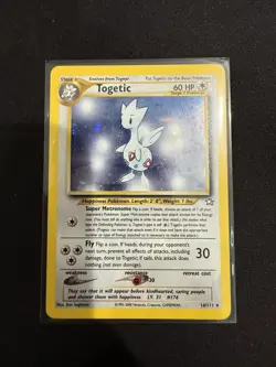 Togetic Pokemon TCG 16/111 Neo Genesis Holo Rare Card - Image 5
