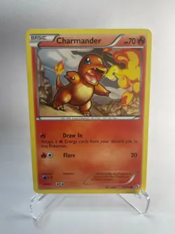 Charmander #17/113 Legendary Treasures Pokemon Common Card Non-Holo - LP - Image 1