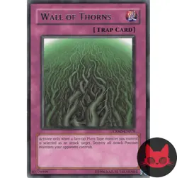 Yugioh Wall of Thorns CRMS-EN079 Rare NM - Image 1