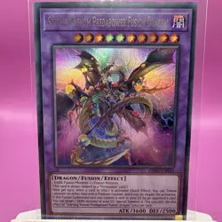 DIFO-EN036 Starving Venom Predapower Fusion Dragon 1st Edition NM Yugioh Card - Image 1