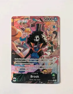 Brook OP15-022 Alt Art Adventure on Kami's Island ONE PIECE Card English - Image 1