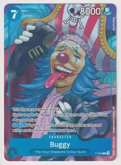 Buggy P-084 Promo Starter Deck NM One Piece TCG English No.2 - Image 1