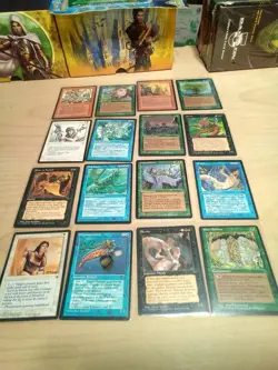 magic the gathering lot of 16 vintage cards (1994)unplayed - Image 1
