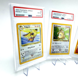 Lot of 4 Base Set & Jungle Graded Vintage Pokemon Cards PSA / CGC Slabs - Image 3