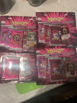 2 Metazoo Seance Target Sealed Blister Pack - 3 Packs - Tarot Card & Promo +Coin - Image 1