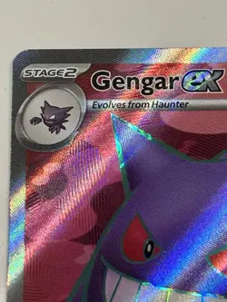 Pokemon TCG Gengar EX Full Art Ultra Rare Card Temporal Forces 193/162 - Image 3