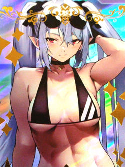 SSR Beautiful Waifu Card - Shiromi Iori - Goddess Story Blue Archive FOIL - Image 4