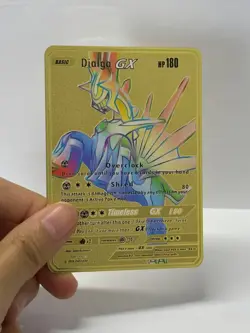 Dialga GX HP180 Metal Pokemon Card-Collectible Gift Display HOT!! - Image 4