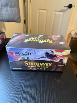 Strixhaven School of Mages Set Booster Box SEALED ENGLISH | MTG Magic Cards 630509975679 - Image 1