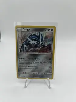 Dialga 127/214 Reverse Holo Rare Lost Thunder Pokemon Card LP - Image 1